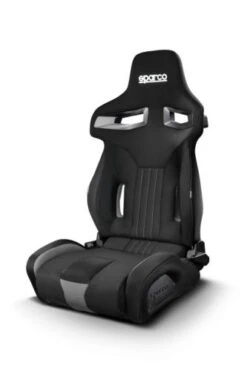 Sparco Black W/ Grey R333 Seat Part Number: 009011NRGR