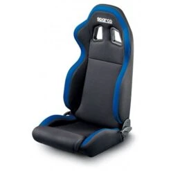 Sparco Black With Blue Trim R100 Tuner Seat Part Number: 009014NRAZ