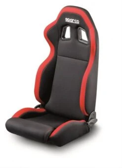 Sparco Black With Red Trim R100 Tuner Seat Part Number: 009014NRRS