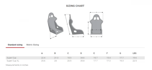 MOMO FIA Black Hardshell Supercup Standard Size Racing Seat Part Number: 1071BLK 5 MOMO FIA Black Hardshell Supercup Standard Size Racing Seat Part Number: 1071BLK - Image 3