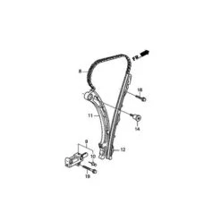 Honda K-Series Cam Chain Guide Part Number: 14530-PNA-003 -K Series Parts Shop 14520 pna 003 500x500