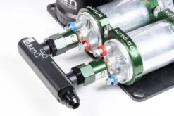 Radium Engineering 4-Port Manifold For Bosch Pumps Reuses Check Valves Part Number: 20-0463