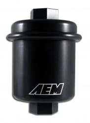 AEM Electronics 94-01 Integra / 96-00 Civic / 97-01 Prelude High Flow Fuel Filter Part Number: 25-200BK