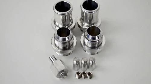 CSF 92-00 Civic / 94-01 Integra K Swap V3 Polished Racing Radiator Part Number: 2850K 4 CSF 92-00 Civic / 94-01 Integra K Swap V3 Polished Racing Radiator Part Number: 2850K - Image 2