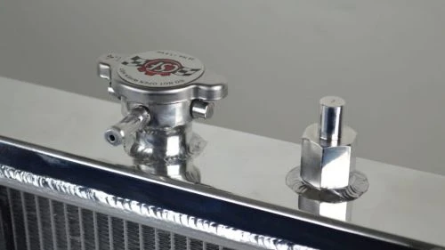 CSF 92-00 Civic / 94-01 Integra K Swap V3 Polished Racing Radiator Part Number: 2850K 5 CSF 92-00 Civic / 94-01 Integra K Swap V3 Polished Racing Radiator Part Number: 2850K - Image 3