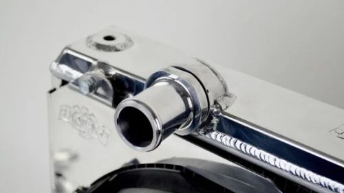 CSF 92-00 Civic / 94-01 Integra K Swap V3 Polished Racing Radiator Part Number: 2850K 6 CSF 92-00 Civic / 94-01 Integra K Swap V3 Polished Racing Radiator Part Number: 2850K - Image 4