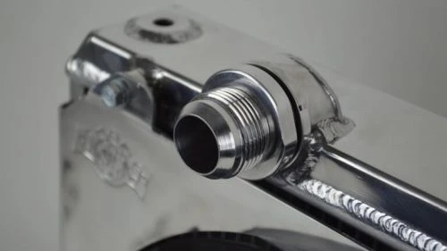 CSF 92-00 Civic / 94-01 Integra K Swap V3 Polished Racing Radiator Part Number: 2850K 7 CSF 92-00 Civic / 94-01 Integra K Swap V3 Polished Racing Radiator Part Number: 2850K - Image 5