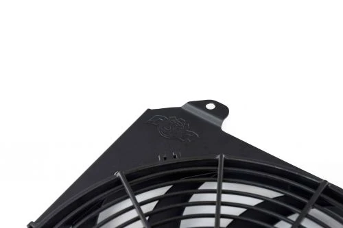 CSF Black 92-00 Civic / 94-01 Integra Aluminum Fan Shroud With 12inch SPAL Fan Part Number: 2858FB 7 CSF Black 92-00 Civic / 94-01 Integra Aluminum Fan Shroud With 12inch SPAL Fan Part Number: 2858FB - Image 5