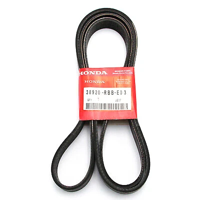 Honda 04-08 Acura TSX / 07-09 CR-V Serpentine Belt Part Number: 38920-RBB-E03 3 Honda 04-08 Acura TSX / 07-09 CR-V Serpentine Belt Part Number: 38920-RBB-E03