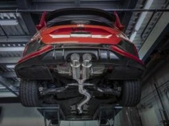 Skunk2 17-21 Civic Type R Mega Power Double Barrel Exhaust Part Number: 413-05-6075 -K Series Parts Shop 413 05 6060 install 500x375