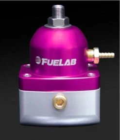 Fuelab Purple EFI Adjustable Fuel Pressure Regulator 2 -6AN Inlets Part Number: 51502-4