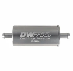 DeatschWerks 5/16in Barb 10 Micron 55mm In-Line Fuel Filter Kit Part Number: 8-03-55C-010K