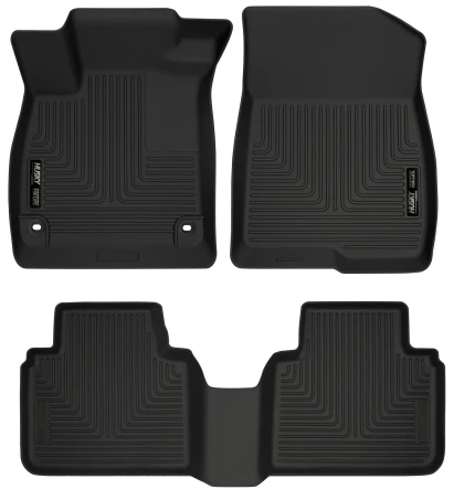 Husky 18-22 Accord WeatherBeater Black Front & Rear Floor Liners Part Number: 95741 3 Husky 18-22 Accord WeatherBeater Black Front & Rear Floor Liners Part Number: 95741