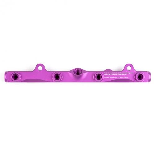 Acuity K-Series Satin Purple Fuel Rail Part Number: 1913-PPL 6 Acuity K-Series Satin Purple Fuel Rail Part Number: 1913-PPL - Image 4