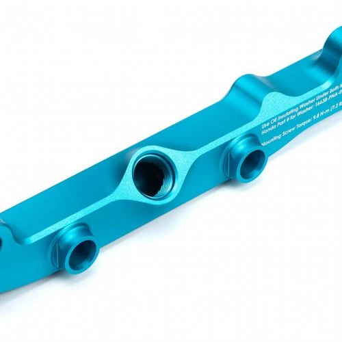 Acuity K-Series Satin Teal Fuel Rail Part Number: 1913-TEL 5 Acuity K-Series Satin Teal Fuel Rail Part Number: 1913-TEL - Image 3