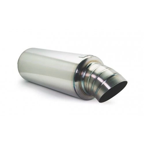 Blox Racing Silver 3" Turndown Tip Universal Muffler Part Number: BXEX-00108 3 Blox Racing Silver 3" Turndown Tip Universal Muffler Part Number: BXEX-00108