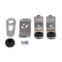 K-Tuned Bolt-On Radiator Brackets: Half-Size Radiator Part Number: BOR-HR-UNV