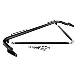 Braum Black Satin 48-51" Universal Racing Harness Bar Kit Part Number: BRHB-48BM