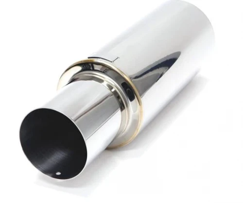 BLOX Racing Universal 60.5mm Street Straight Tip N1 Muffler Part Number: BXEX-00106 3 BLOX Racing Universal 60.5mm Street Straight Tip N1 Muffler Part Number: BXEX-00106