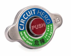 Circuit Hero Type A Silver Radiator Cap Part Number: CH-RCA-S