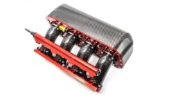 Drag Cartel K Series Carbon Fiber Centerfeed Intake Manifold Part Number: DC-EL-CRBN-INTAKE-CNTR