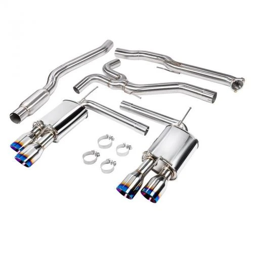 DC Sports 18-22 Accord Cat Back Exhaust System With Burnt Tips Part Number: DCS5534BT 3 DC Sports 18-22 Accord Cat Back Exhaust System With Burnt Tips Part Number: DCS5534BT