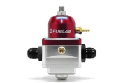 Fuelab Red -8AN Electronic Adjustable In-Line Fuel Pressure Regulator, Adjustable Part Number: 52902-2