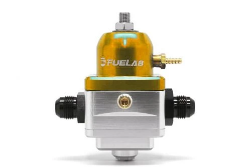 Fuelab Gold -8AN Electronic Adjustable In-Line Fuel Pressure Regulator, Adjustable Part Number: 52902-5 3 Fuelab Gold -8AN Electronic Adjustable In-Line Fuel Pressure Regulator, Adjustable Part Number: 52902-5
