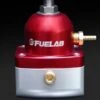 Fuelab Red EFI Adjustable Mini Fuel Pressure Regulator Part Number: 53501-2 -K Series Parts Shop FLB 53501 2 427x500