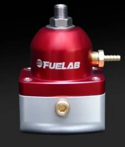 Fuelab Red EFI Adjustable Mini Fuel Pressure Regulator Part Number: 53501-2