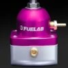Fuelab Purple EFI Adjustable Mini Fuel Pressure Regulator Part Number: 53501-4 2 Fuelab Purple EFI Adjustable Mini Fuel Pressure Regulator Part Number: 53501-4 -K Series Parts Shop FLB 53501 4 425x500