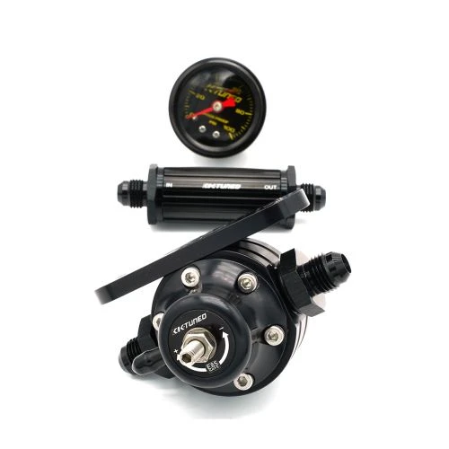 K-Tuned 6AN Center Feed Fuel System W/ Black Fuel Rail Part Number: FLK-CF-BLK 7 K-Tuned 6AN Center Feed Fuel System W/ Black Fuel Rail Part Number: FLK-CF-BLK - Image 5