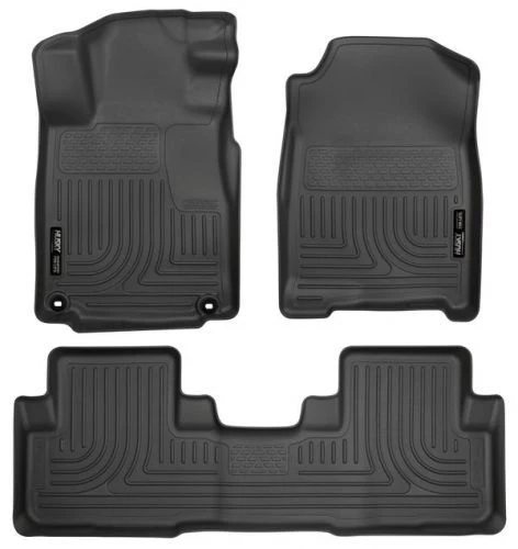 Husky Liners 12-14 CR-V Black WeatherBeater Front And Rear Floor Liners Part Number: 98451 3 Husky Liners 12-14 CR-V Black WeatherBeater Front And Rear Floor Liners Part Number: 98451