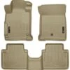Husky 13-17 Accord Sedan WeatherBeater Tan Front & Rear Floor Liners Part Number: 98483 -K Series Parts Shop HSK 98483 485x500