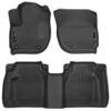 Husky 15-19 Fit Weatherbeater Black Front And Rear Floor Liners Part Number: 99491 1 Husky 15-19 Fit Weatherbeater Black Front And Rear Floor Liners Part Number: 99491 -K Series Parts Shop HSK 99491 500x498
