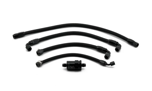 Hybrid Racing 92-00 Civic / 94-01 Integra K Swap Tucked Fuel Line Kit Part Number: HYB-FLK-01-06 3 Hybrid Racing 92-00 Civic / 94-01 Integra K Swap Tucked Fuel Line Kit Part Number: HYB-FLK-01-06