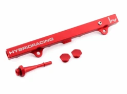 Hybrid Racing 06-11 Civic Si Dust Red Fuel Rail With EFI Fittings Part Number: HYB-FRL-01-11