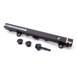 Hybrid Racing 02-06 RSX / 02-05 Civic Si Black Fuel Rail With EFI Fitting Part Number: HYB-FRL-01-16