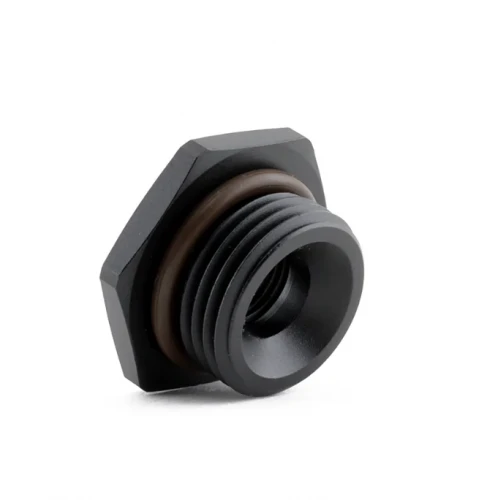 Hybrid Racing -8ORB To 1/8th NPT Fuel Rail Fitting Part Number: HYB-NPT-01-02 4 Hybrid Racing -8ORB To 1/8th NPT Fuel Rail Fitting Part Number: HYB-NPT-01-02 - Image 2
