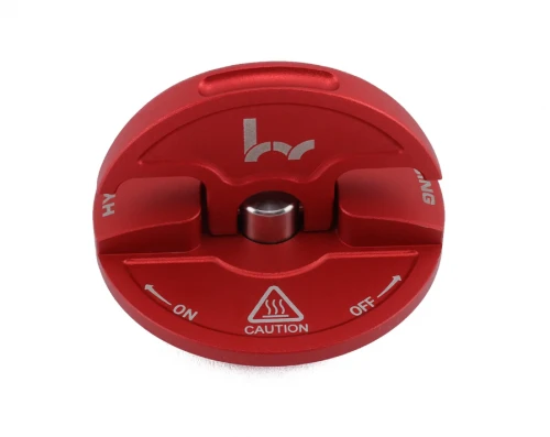 Hybrid Racing V2 Dust Red Slim Oil Cap Part Number: HYB-OCA-01-07 7 Hybrid Racing V2 Dust Red Slim Oil Cap Part Number: HYB-OCA-01-07 - Image 5