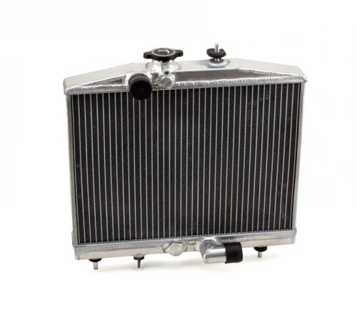 Hybrid Racing 92-95 Civic / 93-97 Del Sol K Swap Half Size Radiator Part Number: HYB-RAD-01-05 3 Hybrid Racing 92-95 Civic / 93-97 Del Sol K Swap Half Size Radiator Part Number: HYB-RAD-01-05