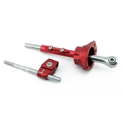 Hybrid Racing B/D Series Adjustable Dust Red Short Shifter Part Number: HYB-SAS-01-32 4 Hybrid Racing B/D Series Adjustable Dust Red Short Shifter Part Number: HYB-SAS-01-32 - Image 2
