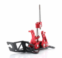 Hybrid Racing 97-01 Prelude / 98-02 Accord Dust Red Short Shifter Assembly Part Number: HYB-SAS-01-61 -K Series Parts Shop HYB SAS 01 61 6 500x472