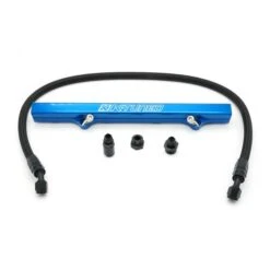 K-Tuned 06-15 Civic Si Blue Fuel Rail Kit: Side Feed Part Number: KTD-KSF-BLU