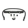 K-Tuned Black Fuel Rail Kit: Center Feed Part Number: KTD-KCF-BLK -K Series Parts Shop KTD FLK RCF BLK 2 500x500