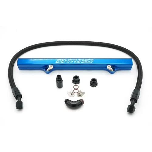 K-Tuned Blue Fuel Rail Kit: Center Feed Part Number: KTD-KCF-BLU 3 K-Tuned Blue Fuel Rail Kit: Center Feed Part Number: KTD-KCF-BLU