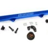 K-Tuned Blue Fuel Rail W/ EFI And AN Fittings, IAA Delete, Center Gauge Part Number: KTD-KRL-G30 -K Series Parts Shop KTD KRL G30 500x333