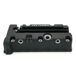 K-Tuned K-Series Wrinkle Black Vented Valve Cover Part Number: KTD-KVC-B20