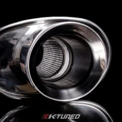 K-Tuned Silver 3" Universal Brushed Stainless Steel Offset Universal Muffler Part Number: KTD-MFS-30S 7 K-Tuned Silver 3" Universal Brushed Stainless Steel Offset Universal Muffler Part Number: KTD-MFS-30S -K Series Parts Shop KTD MFL 30S 1 500x500 2