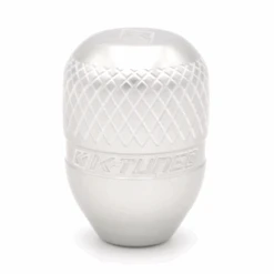 K-Tuned Silver M10 X 1.5 Billet Shift Knob Part Number: KTD-SFT-KNS